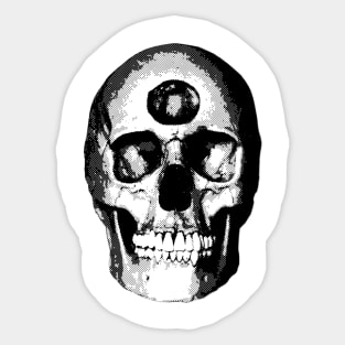 Third Eye Bones Sticker